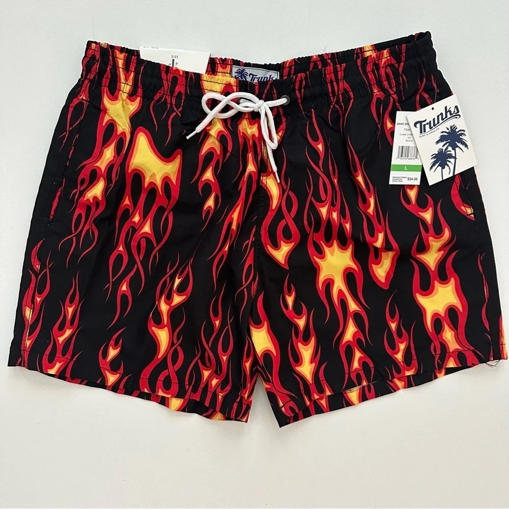 Trunks Surf & Swim Co Sano Short Flame Print Size L Men